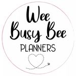 Wee Busy Bee Planners